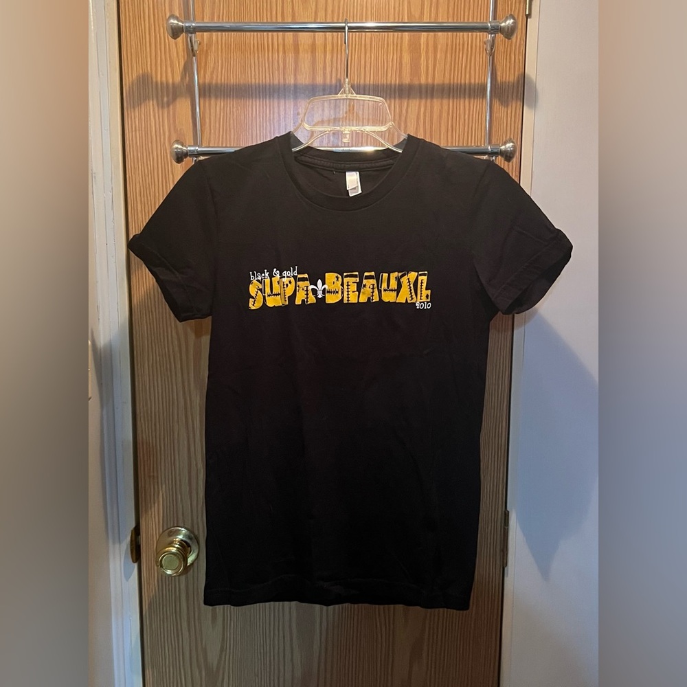 🖤fleurty girl Black NO Saints T-Shirt